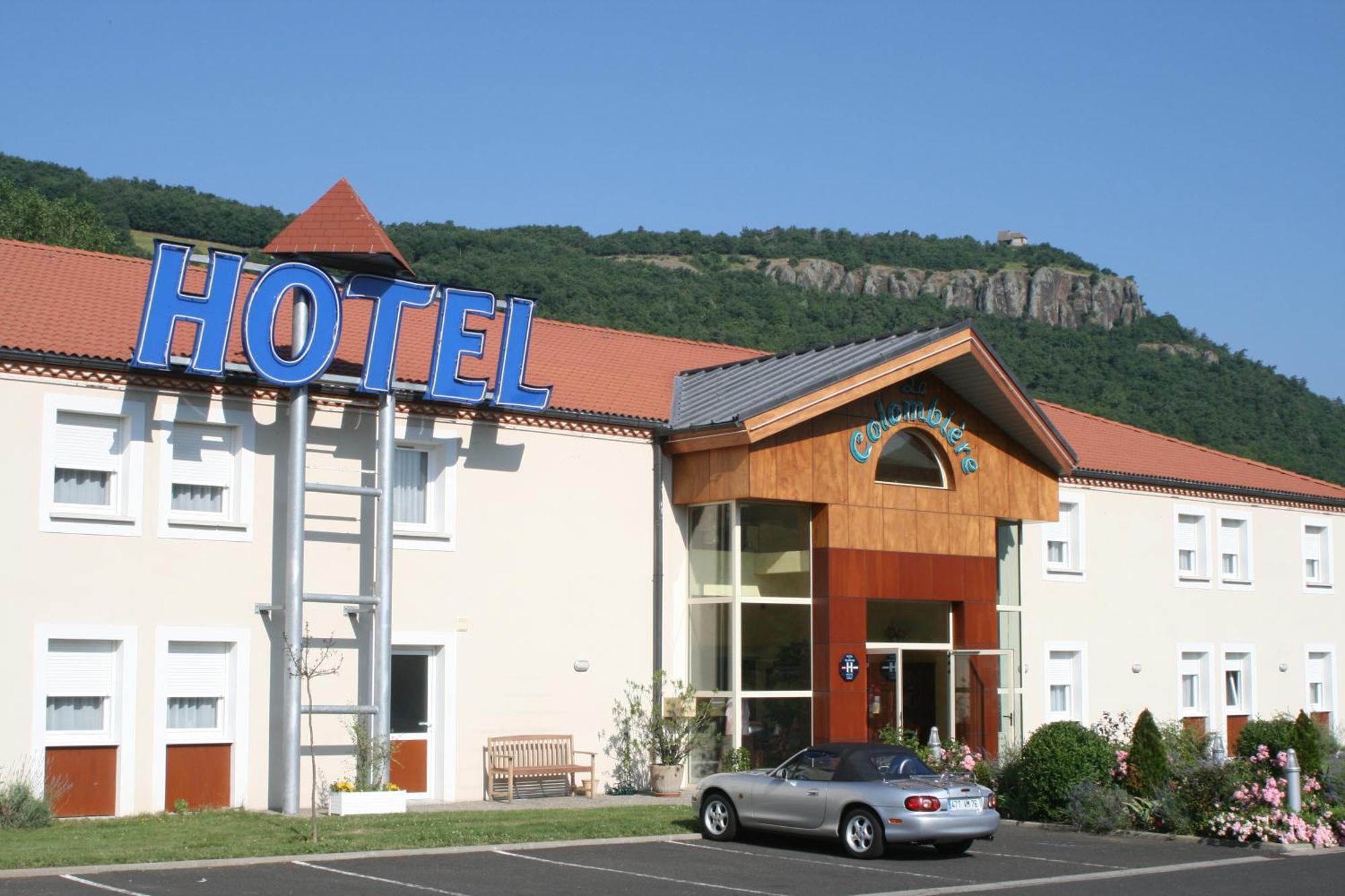 Hotel La Colombiere Cantal Massiac Exterior photo